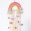 Haarspangenhalter, Boho-Clip-Organizer, Regenbogen-Aufhänger 1