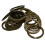 Porte-clés assortis en bronze 32 mm 1