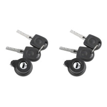 2X 8E0905855A Car Ignition  Lock Cylinder with Key for    A6 Q3 R8 TT