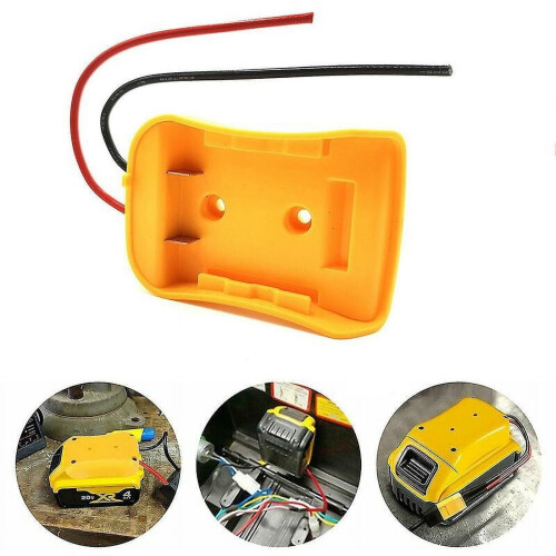 Dewalt 20V batteriadapter for robotleker og strøm