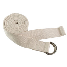 Sangle de yoga en coton biologique naturel