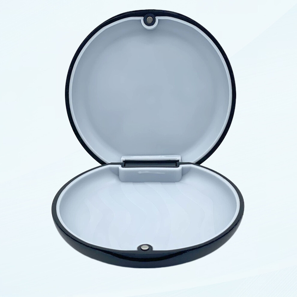LinkCase black clear aligner cases with inserts 2-pack