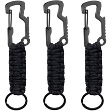 Κορδόνι μπρελόκ Paracord με καραμπίνερ 1 τεμάχιο