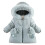 Winter-Steppjacke mit Kapuze für Mädchen, schweres Material 1