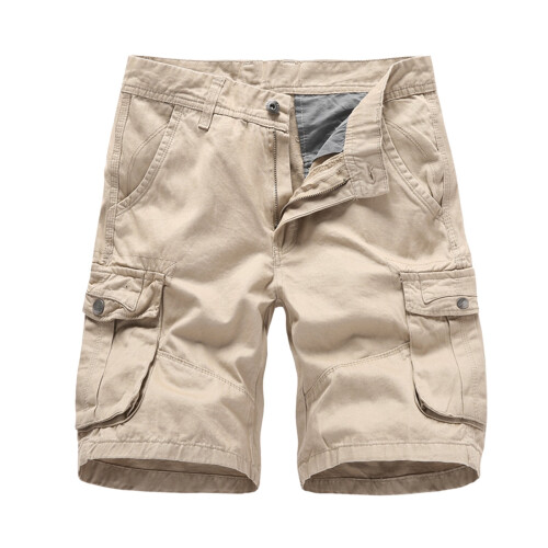 Herr Khaki Cargo Shorts Extra Large