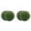 Sfera decorativa artificiale in bosso (2 pezzi) 1