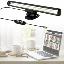 LED laptopvilágítás videokonferenciákhoz, 10-es fényerővel