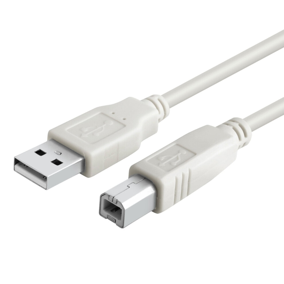 Usb Cable For Hp Envy 4500 Printer 6 Ft White 940684132553
