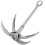 GoXteam Grappling Hook Stainless Steel 4-Claw Folding 1
