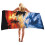 Kladzum microvezel strandhanddoek 30x60 inch extra groot 4