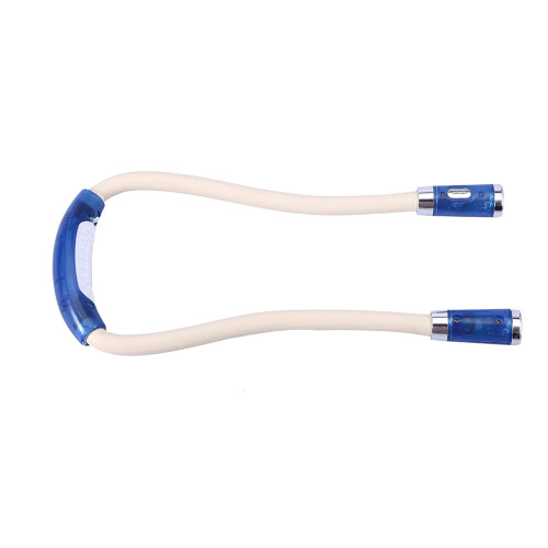 Lampe suspendue LED TKSE à col flexible mains libres bleue