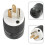 NEMA 5-20P Replacement Plug Connector 20A 125V 8