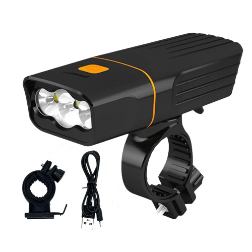GARENDE Front Headlight for Road Bike 3 LED Beads