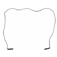 Anello di gomma per cornice centrale dello schermo LCD per Pro13A1706A1708