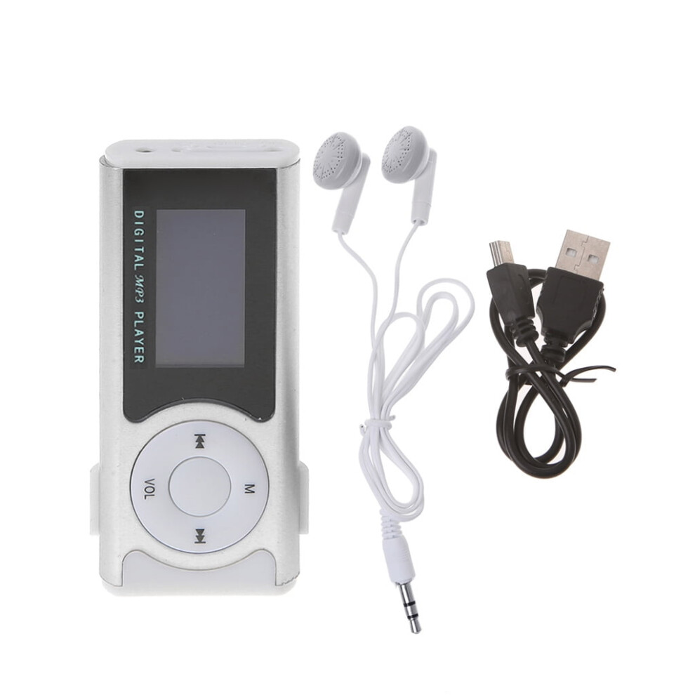 Mp3 Player Aluminum Lcd Screen 32Gb Micro Sd 940684131945