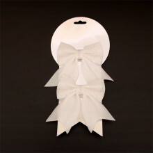 Weihnachtsbaumschmuck-Schleifen-Geschenkbox-Set (2-teilig)