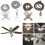 Fan Pull Chain Extender 12-inch Frosted Glass Bulb 2