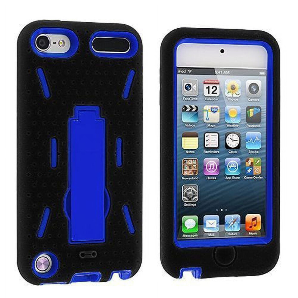 Hybrid Armor Kickstand Case For Ipod Touch 5Th And 6Th Gen 940684136421