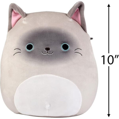 Felton Siamese Cat Plush Toy 10 inches 1
