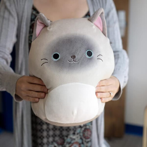 Felton Siamese Cat Plush Toy 10 inches 2