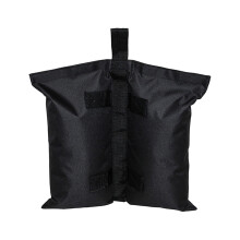 Base per ombrellone da giardino rotonda Deluxe con sacco di sabbia e zavorra (2 pezzi)