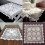 Handmade Crochet Tablecloth Vintage Cotton White Square 7