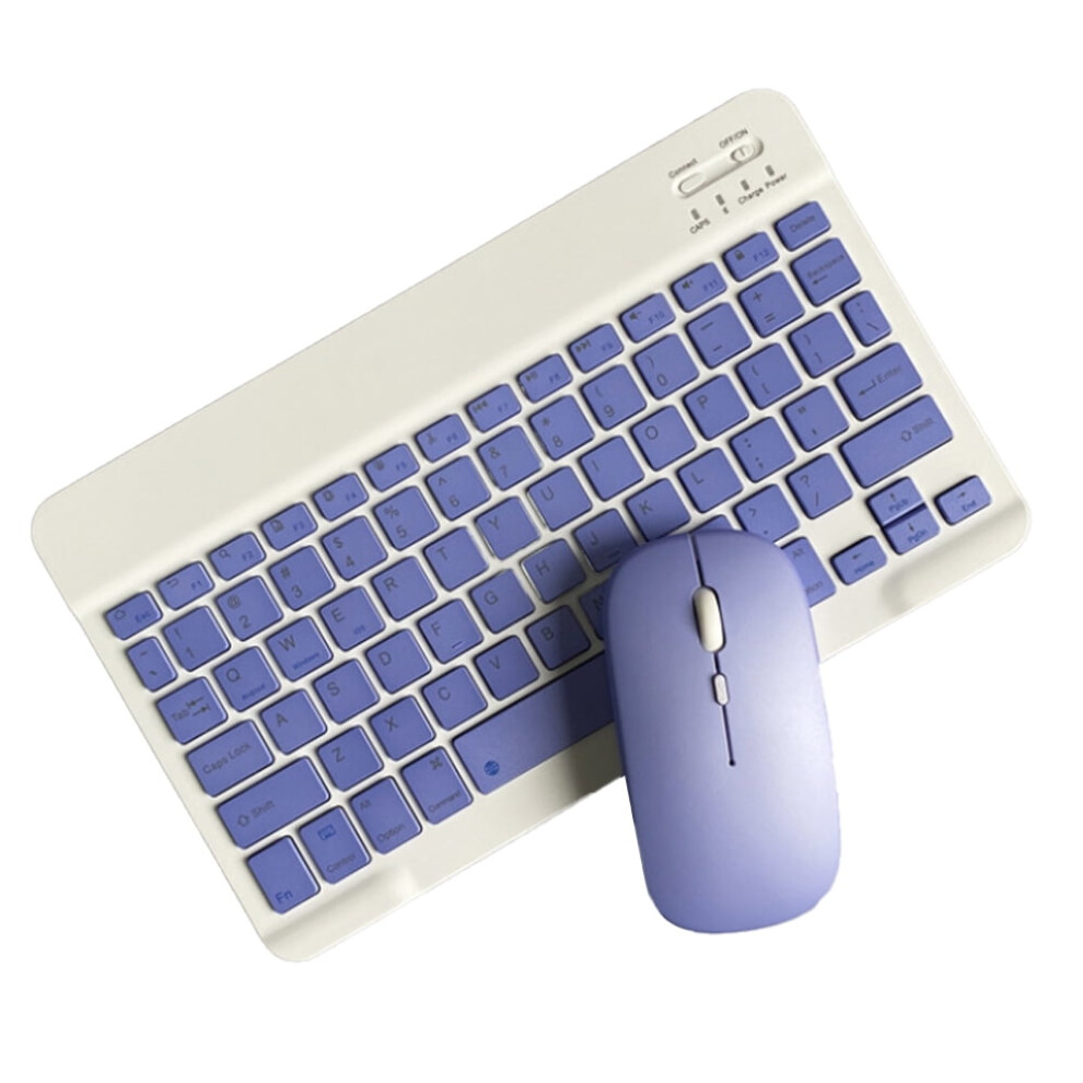 Bluetooth Keyboard And Mouse Combo Rechargeable Ultra-Slim 940684127498