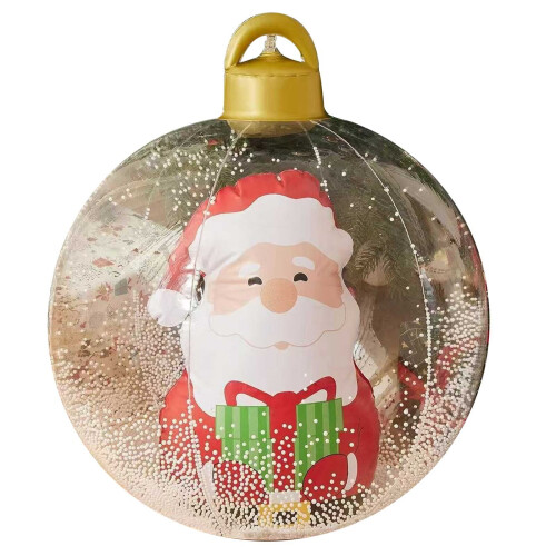Avtoify PVC inflatable Christmas ball 60cm