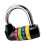 4-Digit Combination Padlock Waterproof Black 3