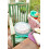 Portable cake stand white 1 piece 2