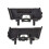 Front Bumper Upper Cover Outer Support Bracket for Ram 1500 2009-2020 Right & Left 55277480AD 55277481AD 1
