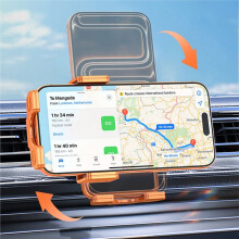 Wireless Charging Car Phone Inductive Clamping Holder for Phone Android Mobile Phone Bracket