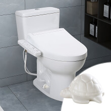 Cailmei ceramic toilet cover white one piece
