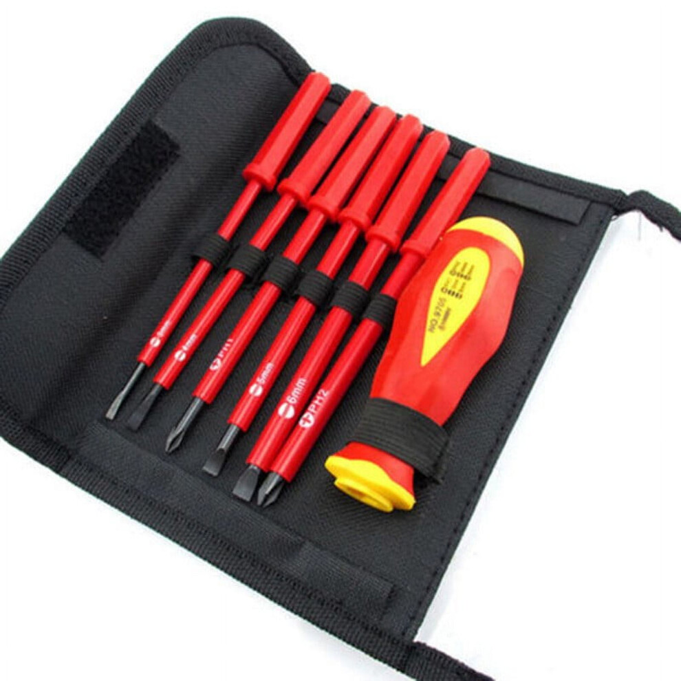 Insulated Screwdriver Set Milwaukee Electrician Hand Tool 900881847513