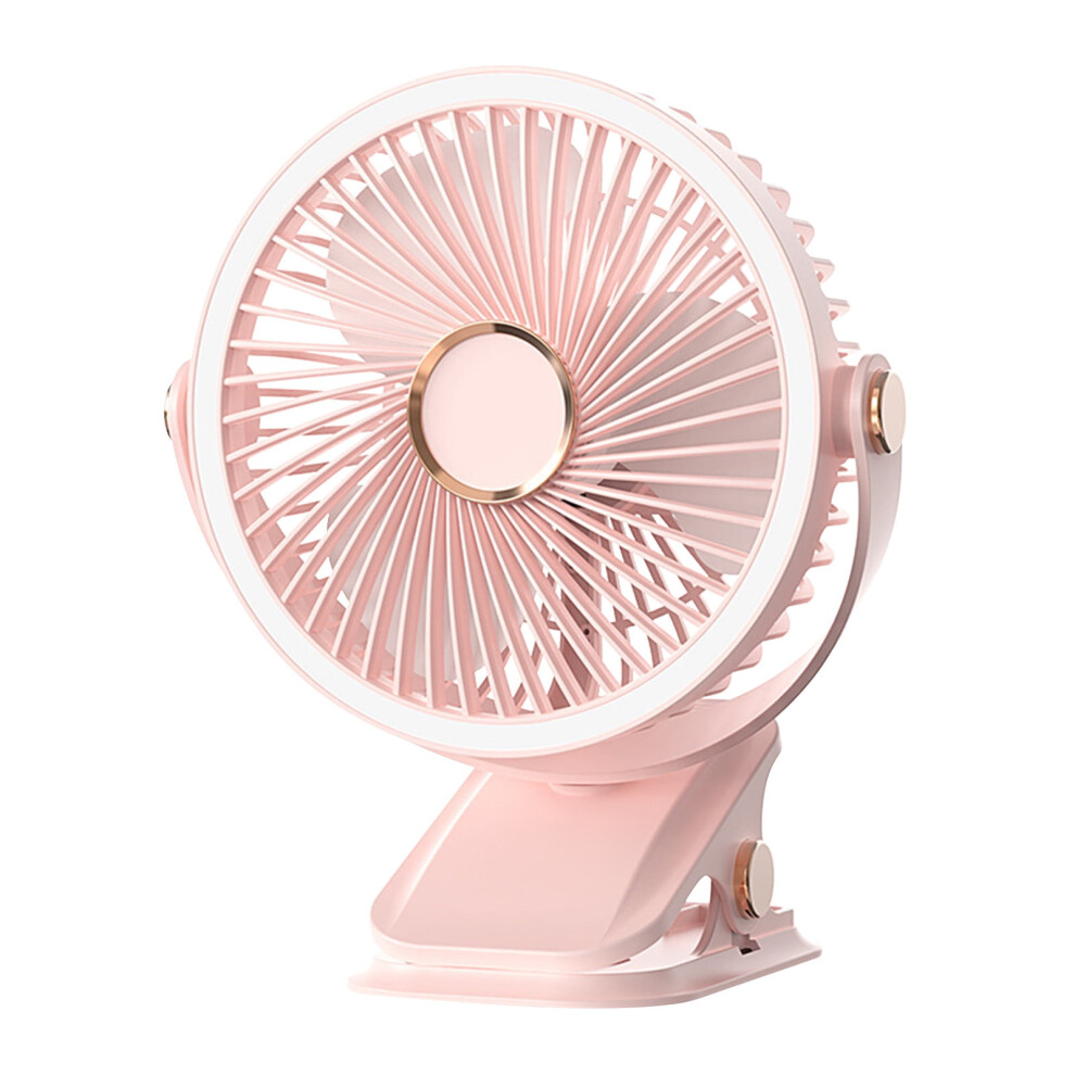 Desktop Clip Fan With Night Light 12V Quiet Strong Airflow 969218989104