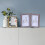 Wooden Photo Frame Light Grey 4x6 Inch Double 4