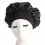 Silk Sleeping Cap Black 1 Piece 1