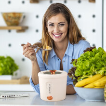 Mini Ramen Cooker Electric Pot 450W Portable