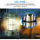 Camping Lantern LED Dimmable IPX4 Waterproof Green 2