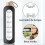 Glass Water Bottle with Bamboo Lid 1000ml 2