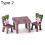 Miniature Table and Chairs Set Type 2, 3 pcs 1