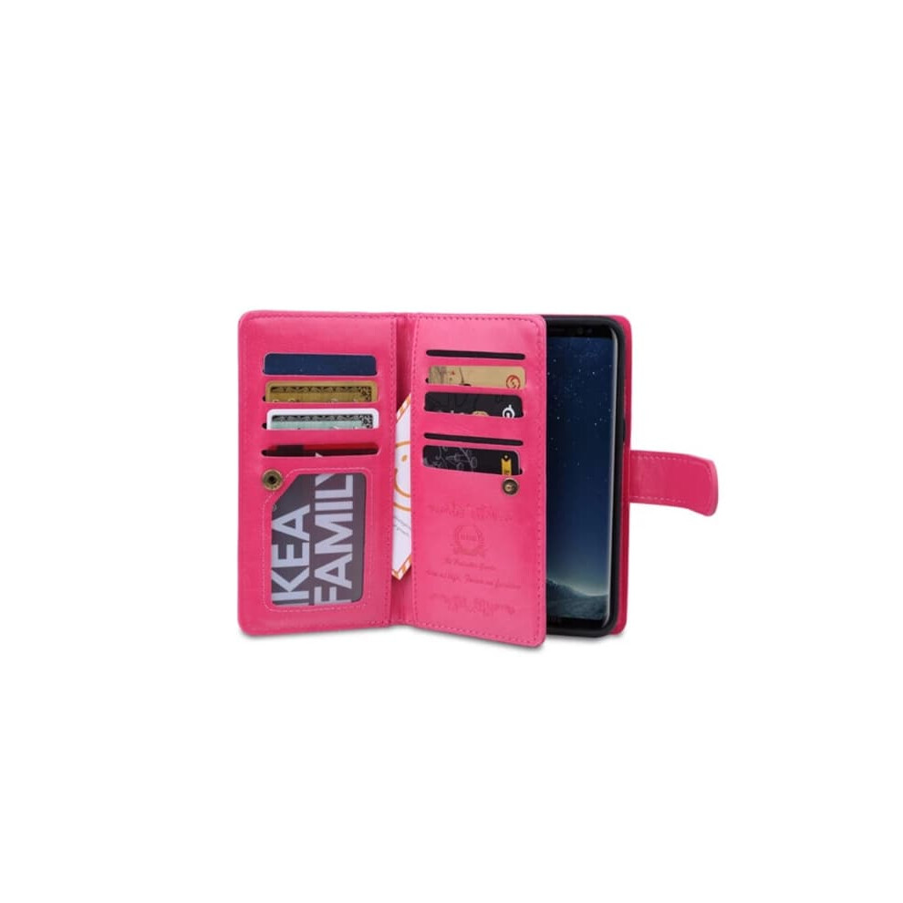 Royben Wallet Case For Samsung Galaxy S8+ With 9 Card Slots 962029696018