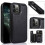 iPhone 13 Pro Max case with card holder rose red 4