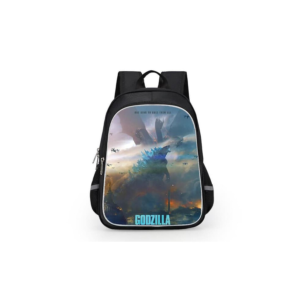 Godzilla print kids backpack waterproof 6L