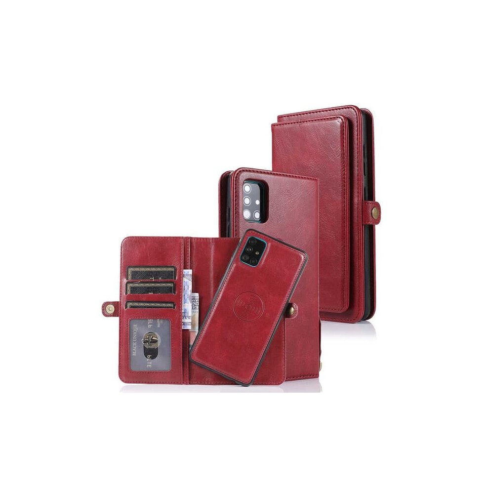 Samsung Galaxy A51 Wallet Case Red 962029704485