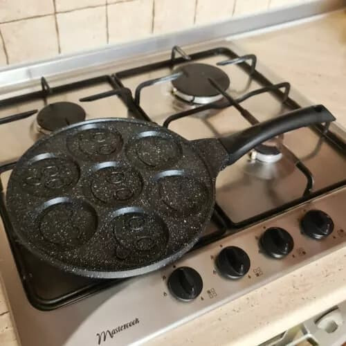 Frying Pan for Eggs and Pancakes Black 2