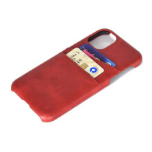 iPhone 11 Pro red protective case with card holder