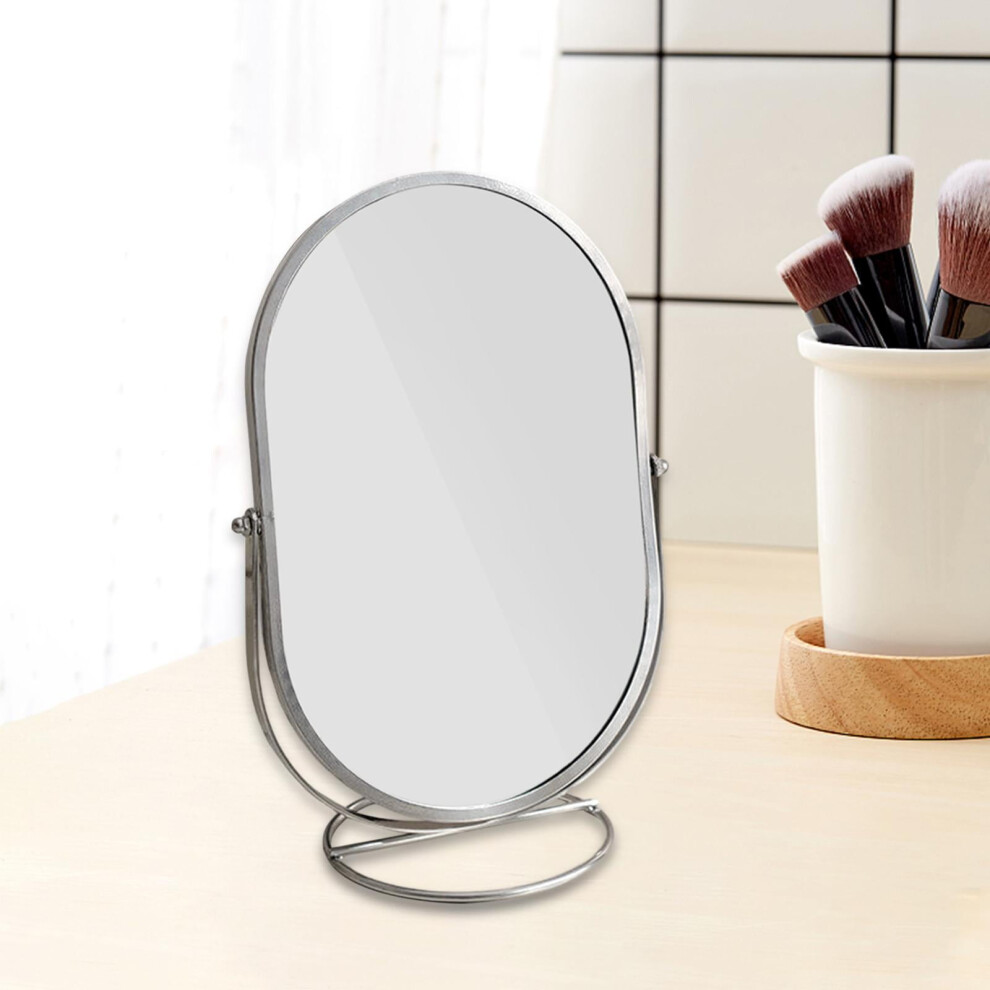 Desktop Stand Mirror Freestanding Bathroom Dresser