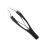 Automatic Retractable Eyebrow Tweezers Eyebrow Scissors Lightweight for Home 1