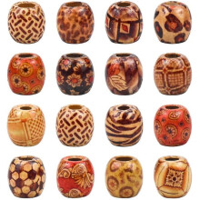 Wooden Beads for Jewelry Making 9mm 200 pcs